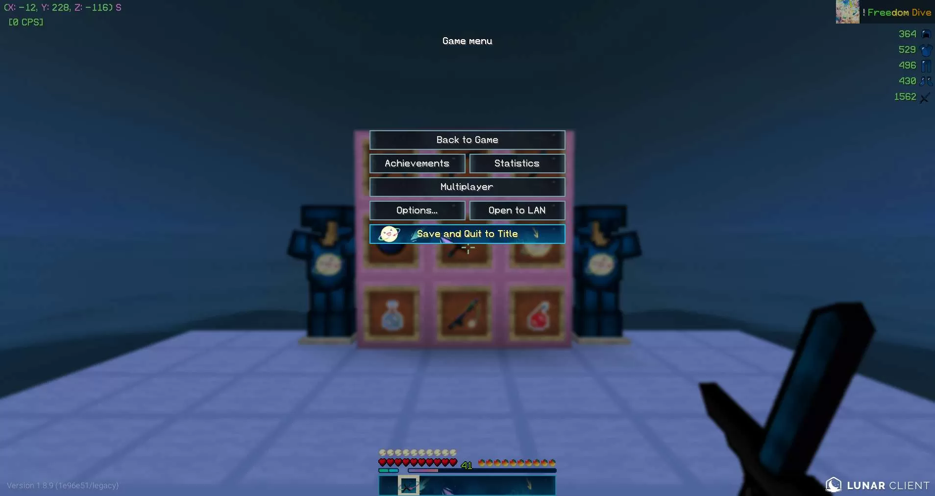 Gallery Image 5 for Freedom Dive 1.18 on PVPRP