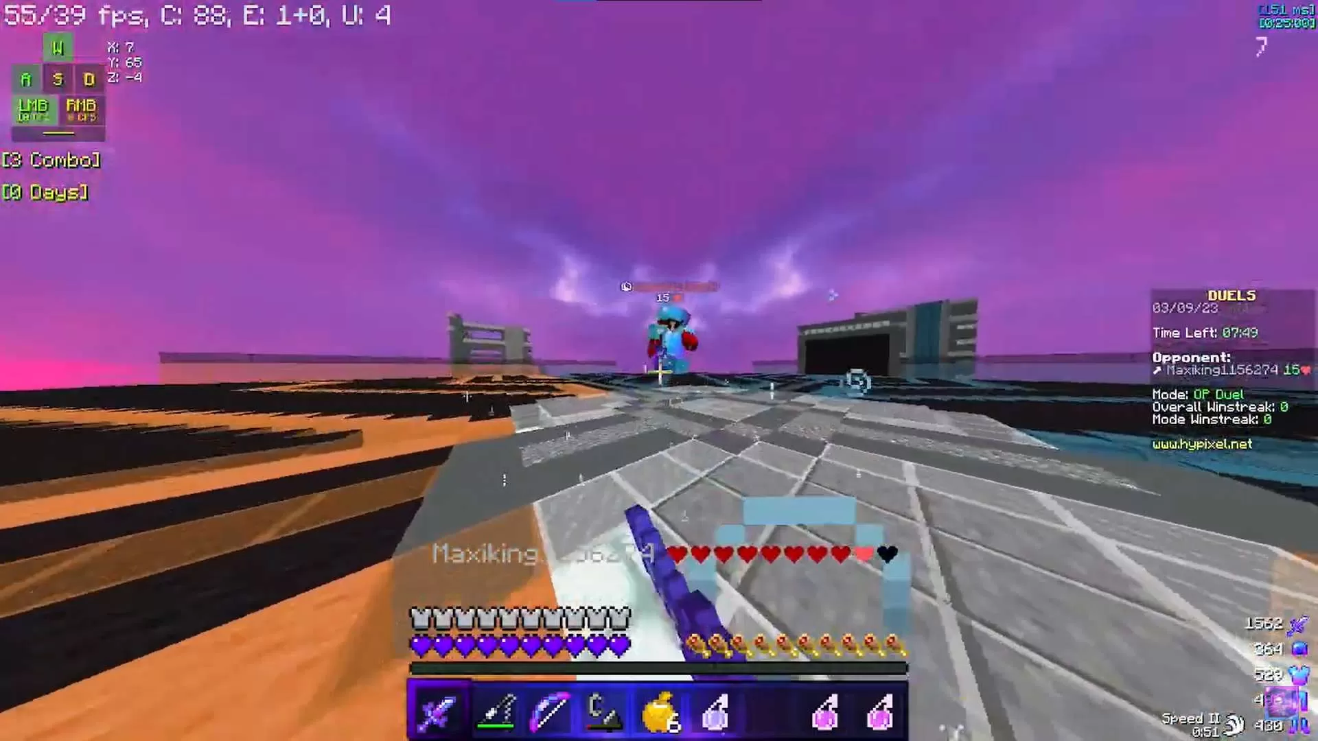 Gallery Image 6 for Crystal infusion ( blue & purple) on PVPRP