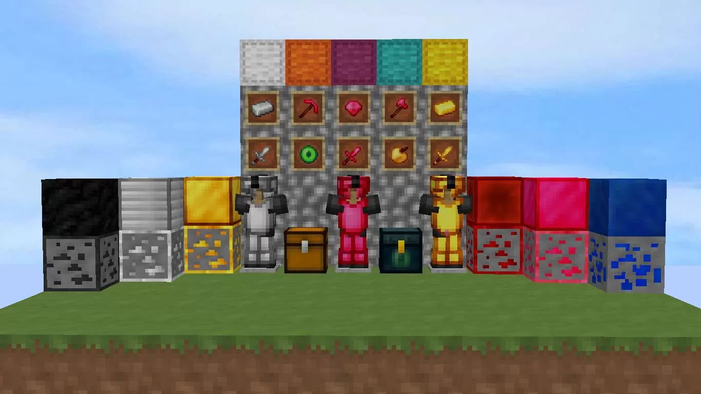 Gallery Image 1 for Generic Pack To PVP With (RED/PINK) on PVPRP