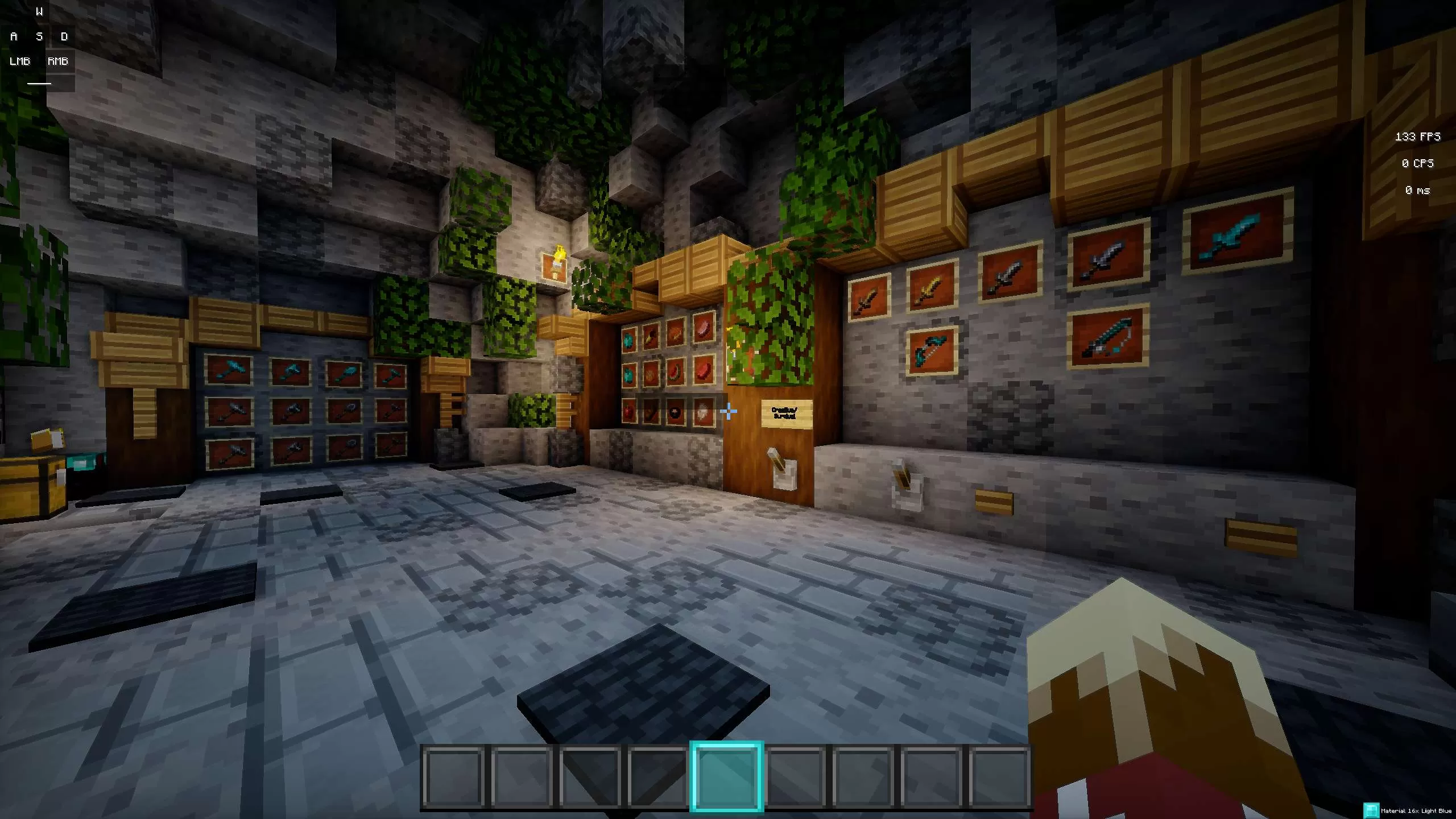 Gallery Image 3 for Material⭐ LIGHT BLUE  1.8.9  on PVPRP