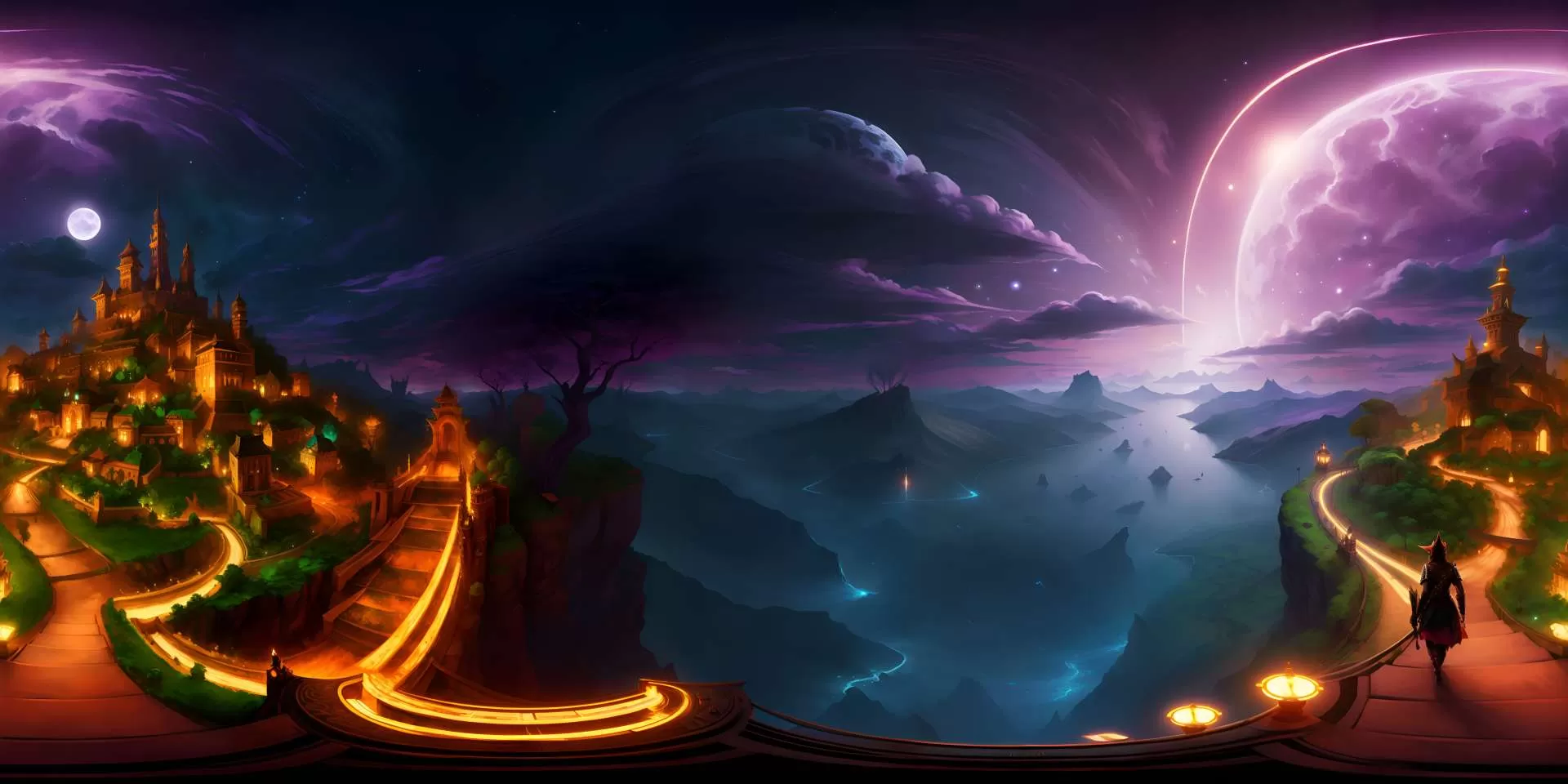 Gallery Image 1 for Dark Purple City Sky Overlay on PVPRP