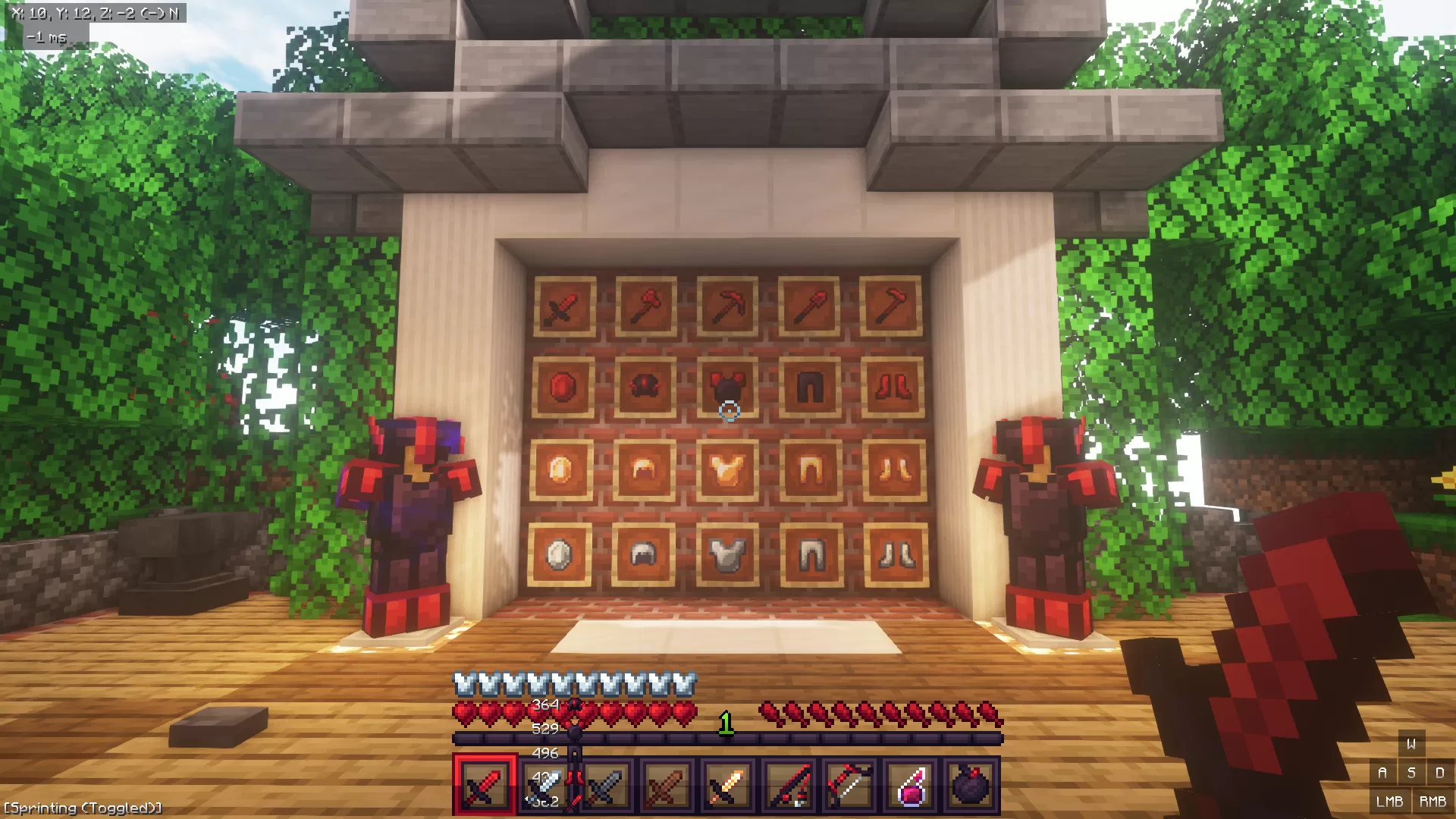 Gallery Image 2 for Molten Red on PVPRP