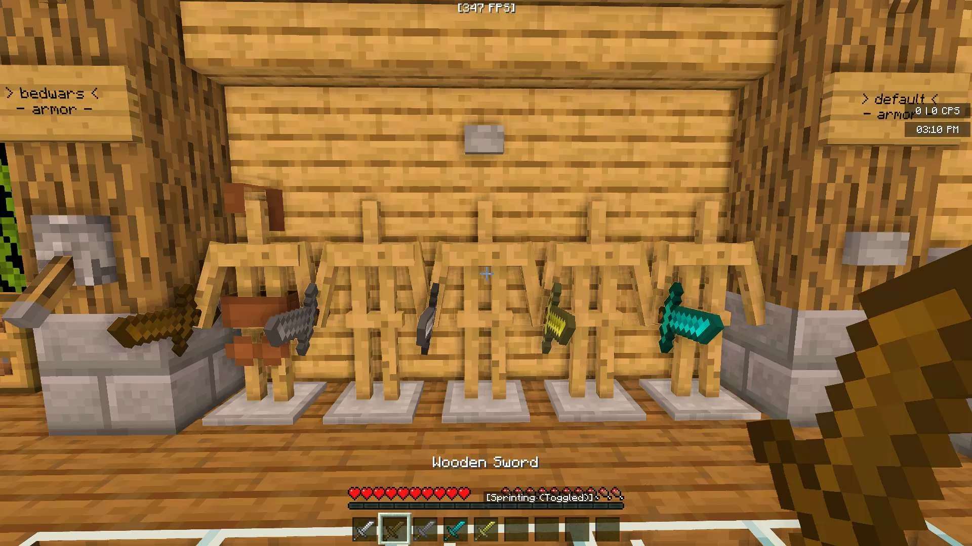 Gallery Image 1 for Just A Normal 1.8.9 Texture Pack on PVPRP