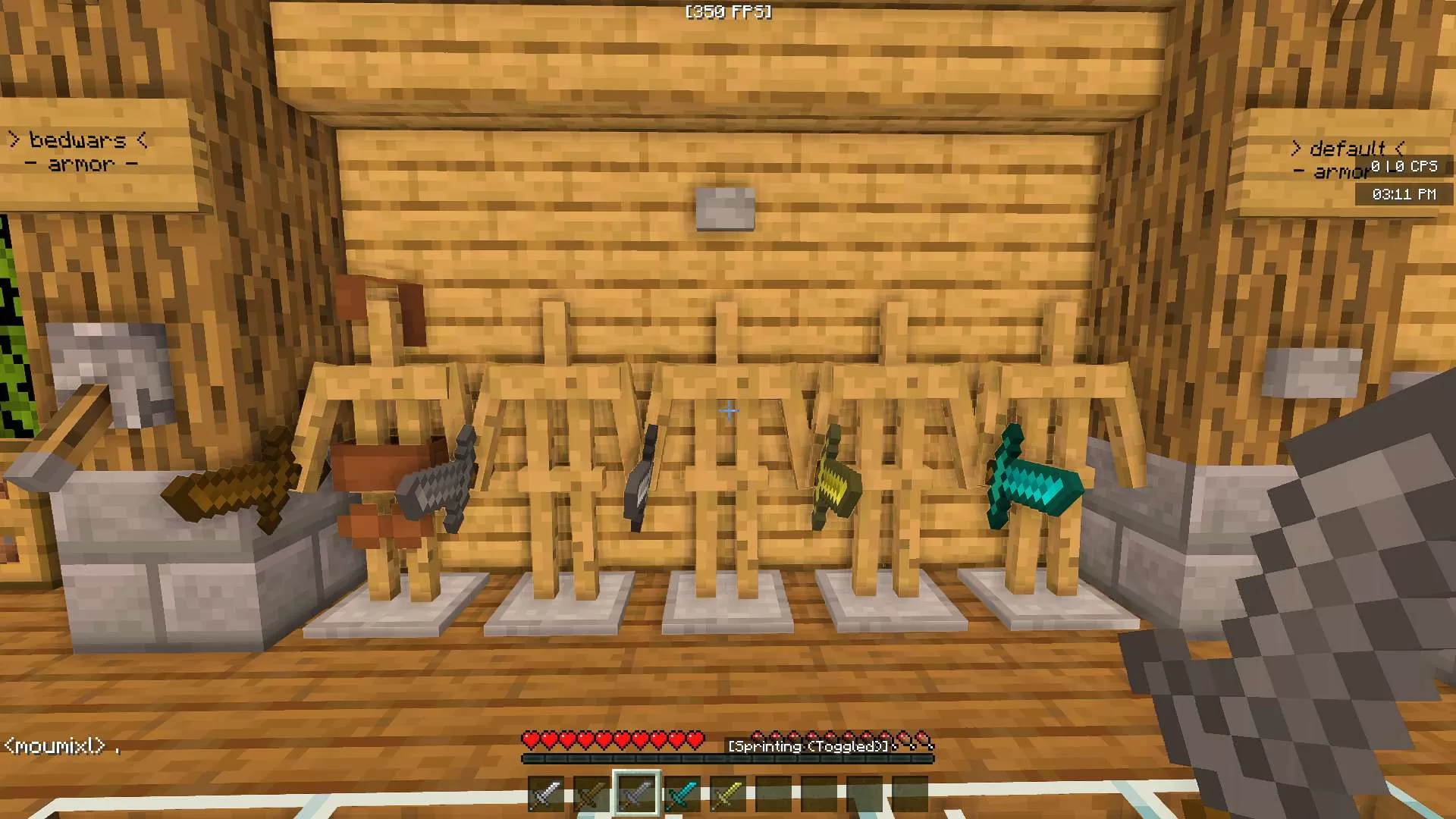 Gallery Image 2 for Just A Normal 1.8.9 Texture Pack on PVPRP