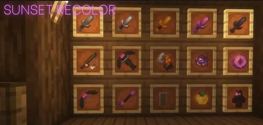 Gallery Image 1 for Iridium Sunset colored netherite on PVPRP