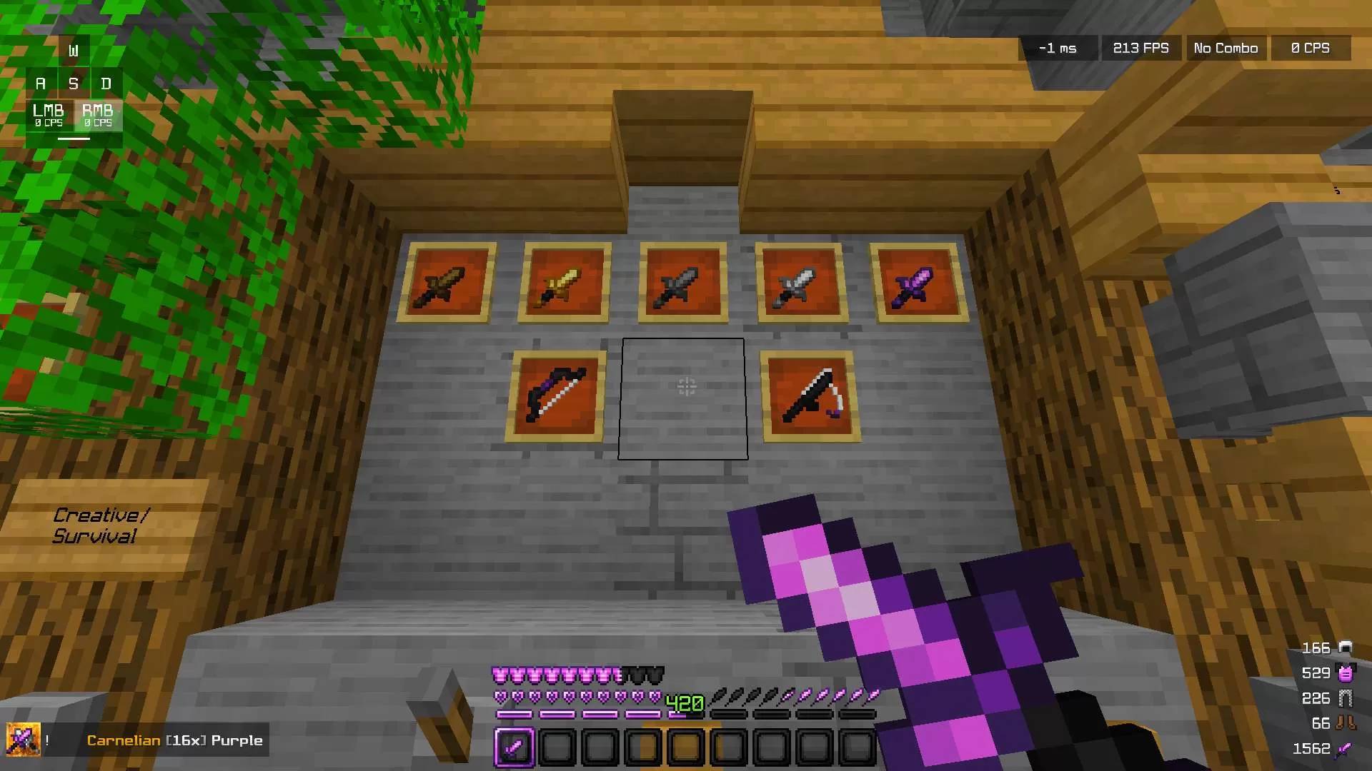 Gallery Image 1 for Carnelian | Purple on PVPRP