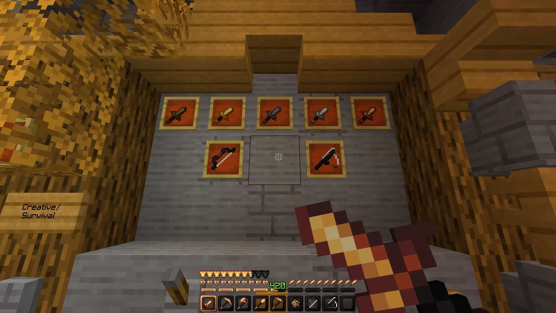 Gallery Image 1 for Carnelian | Black & Orange on PVPRP