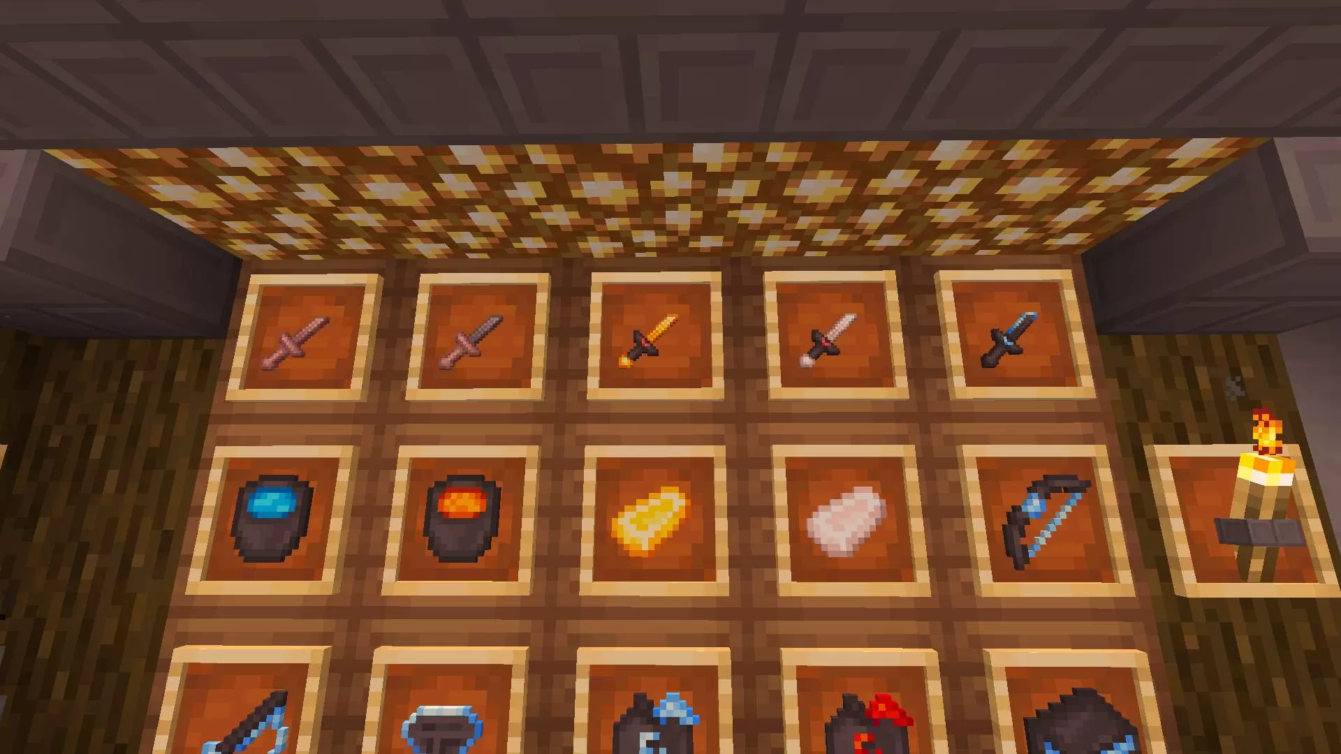 Gallery Image 1 for Inscripted Blue  Swords on PVPRP