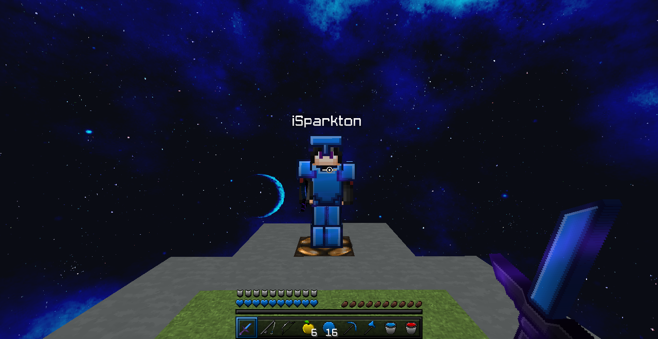 Gallery Image 1 for Latenci Blue Revamp PvP Texture Pack on vVPRP