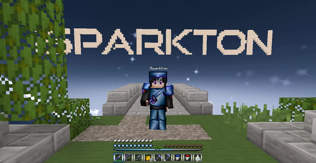 Gallery Image 3 for Lunar PvP Texture Pack [Blue Version] on PVPRP