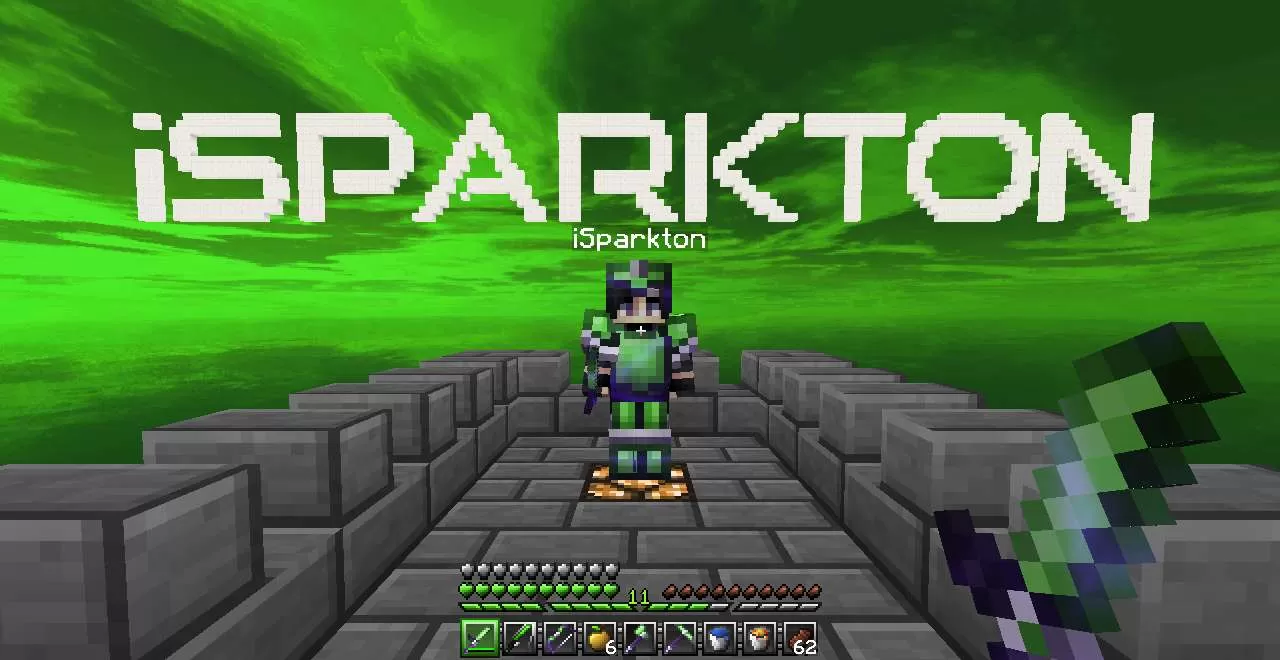 Gallery Image 1 for Luvonox 150K FPS PvP Texture Pack [Green] on PVPRP