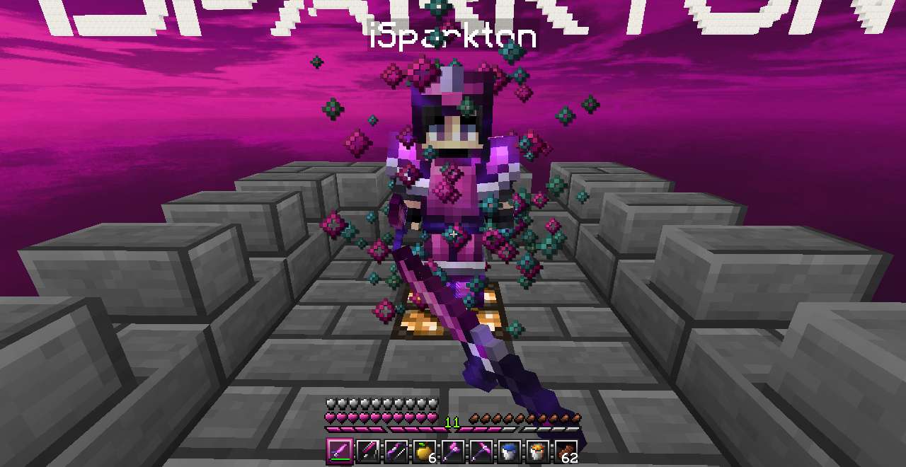 Gallery Image 2 for Luvonox 150K FPS PvP Texture Pack [Pink] on vVPRP