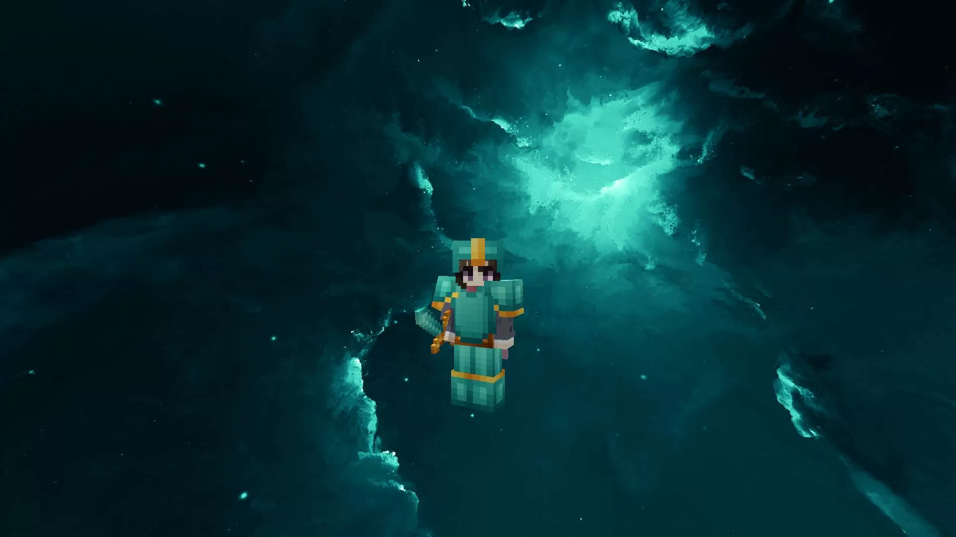 Gallery Image 2 for celestial (aqua) on PVPRP