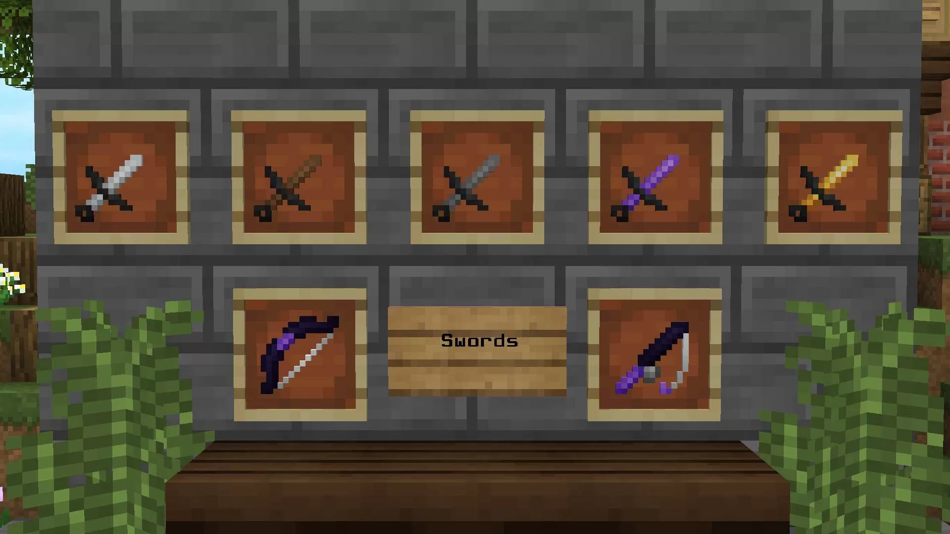 Gallery Image 2 for midnight purple [thin swords] on PVPRP